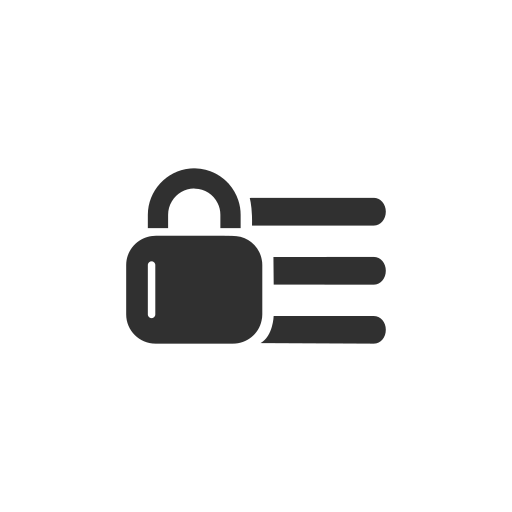 Lock, podlock, security settings, settings icon